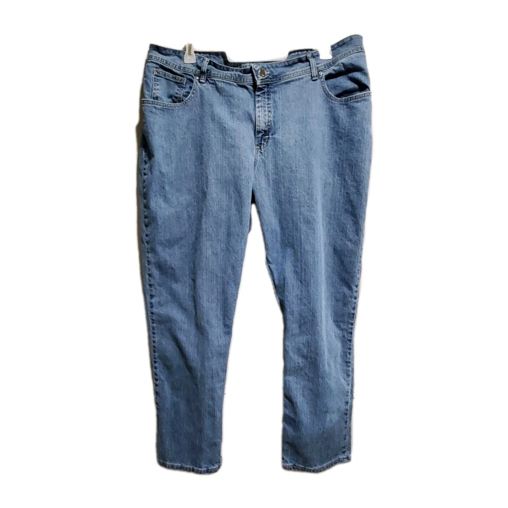 Riders By Lee Jesns Womens Size 24 W M  Straight Leg Blue